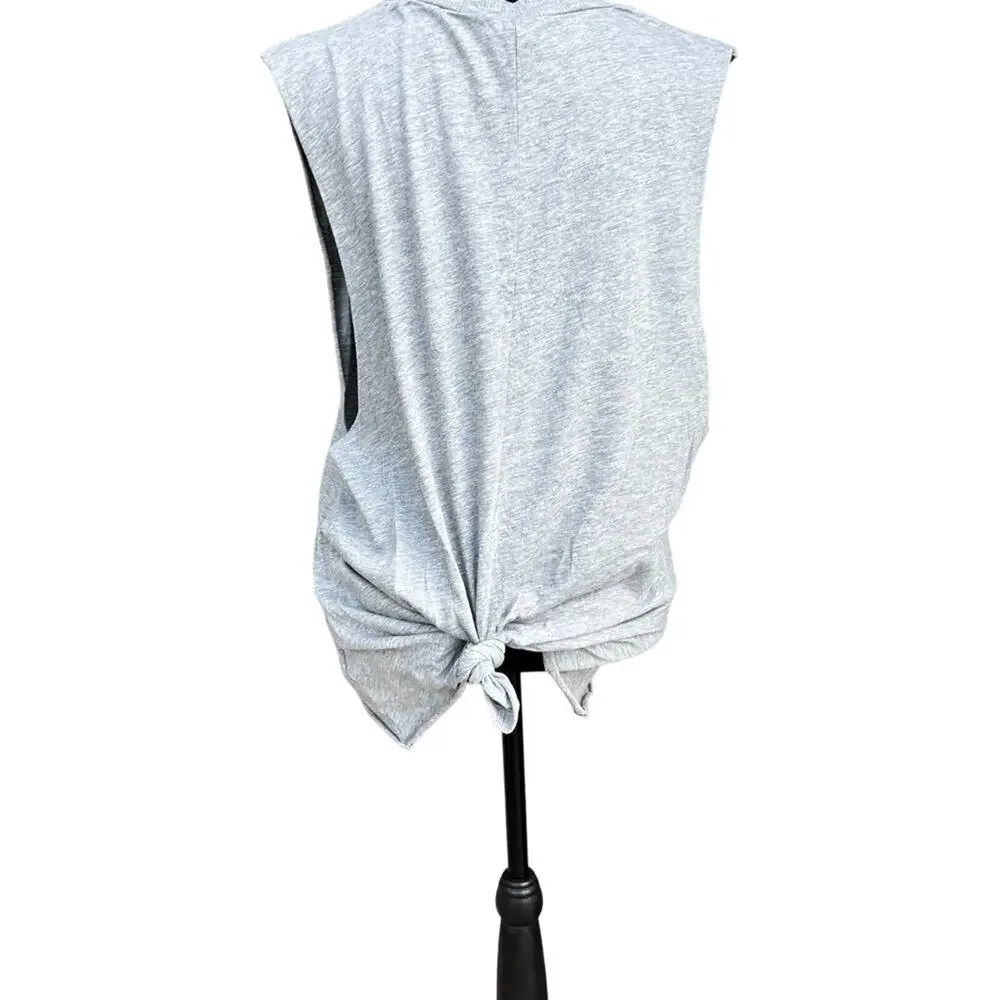 Divided size S tank top, “New York”, gray Women's